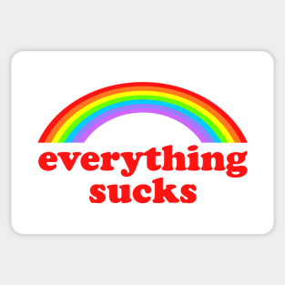 everything sucks Sticker